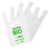 Reklamówka biodegradowalna kompostowalna eko 25x45cm 200szt/opak